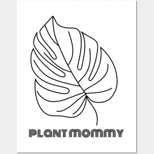 Monstera Leaf Tropical Botanical T-Shirt Nature-Inspired Design Posters and Art